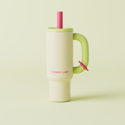 Thermal bottle BaWang Cup Lime 1050 ml — Chako Lab