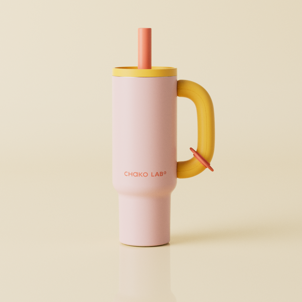 Thermal bottle BaWang Cup Peach 1050 ml — Chako Lab
