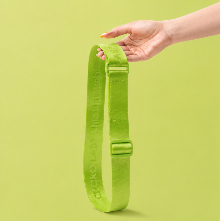 LinLin Pot Strap — Green — Chako Lab bottle accessory