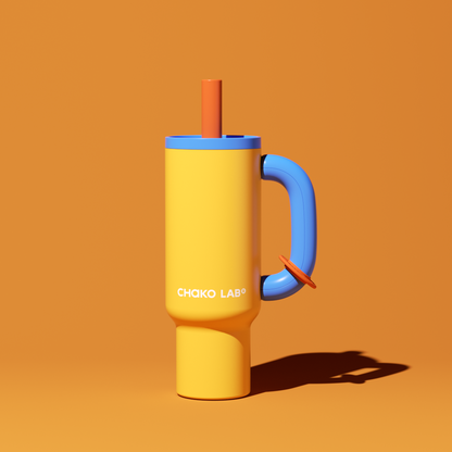 Thermal bottle BaWang Cup Lemon 1050 ml — Chako Lab